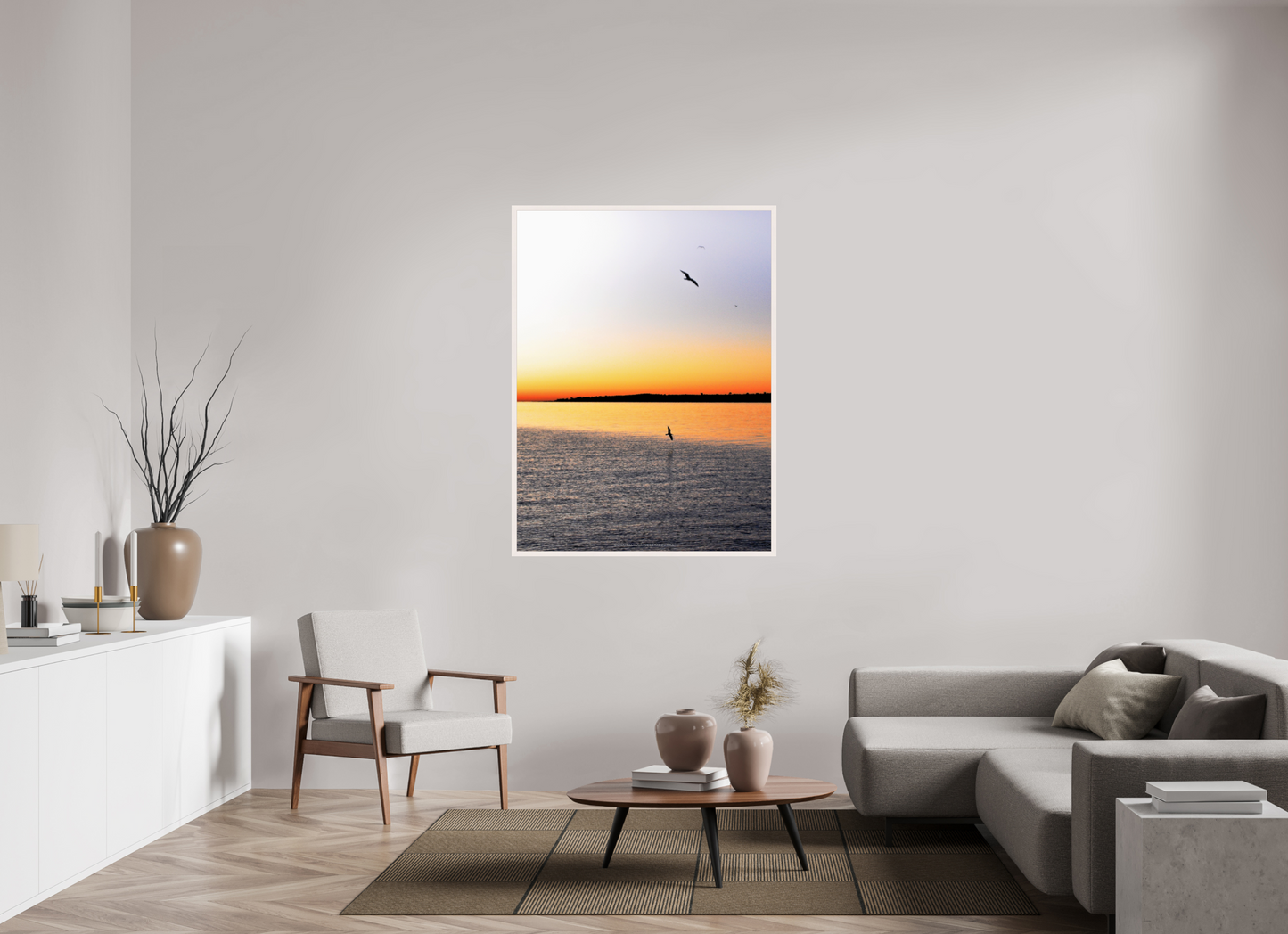 105 x 140 cm, Cadre galerie grand format Envolées imaginaires