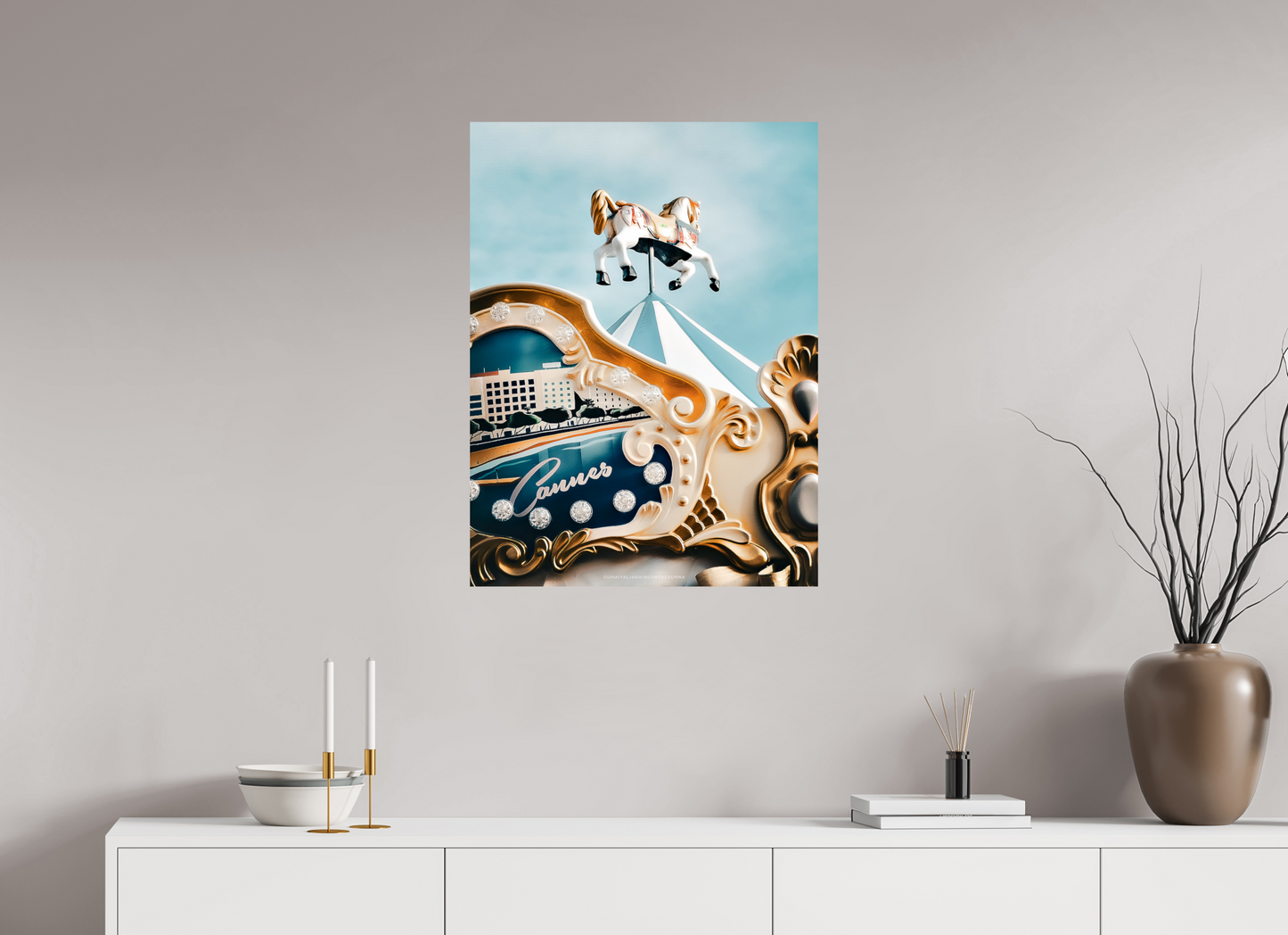 60 x 80 cm, Photo Print On Fuji Crystal DP II Carrousel