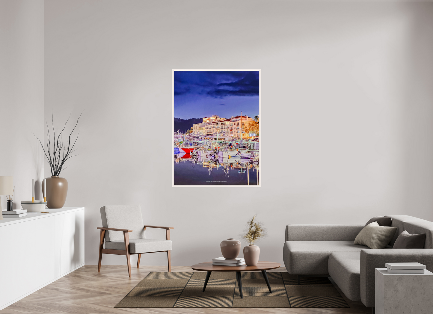 105 x 140 cm, Cadre galerie grand format Reflets