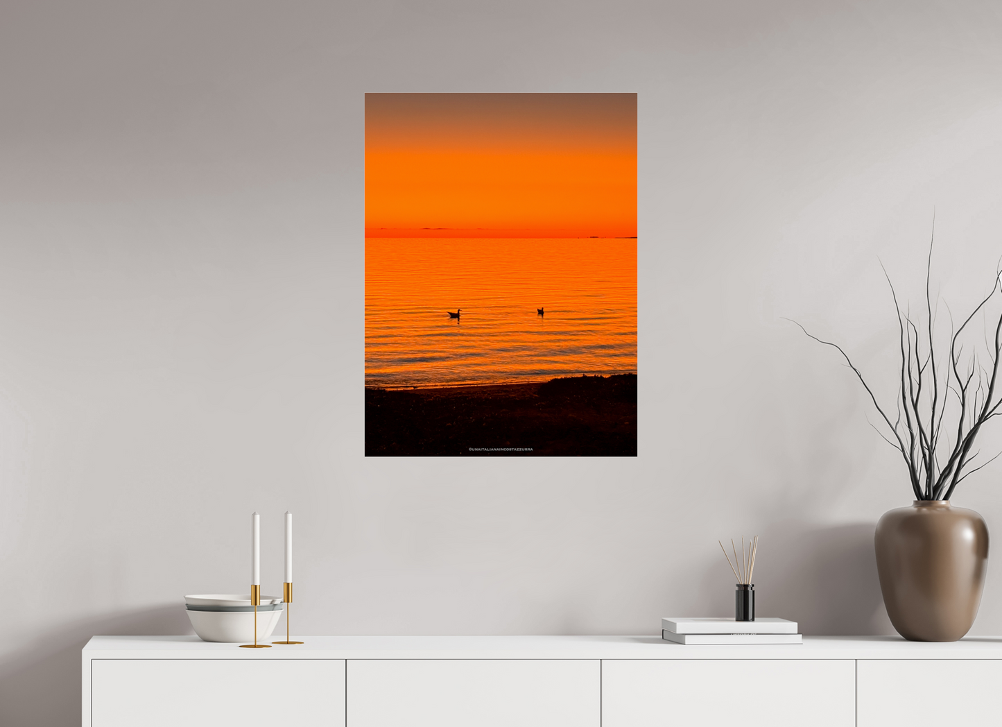60 x 80 cm, Photo Print Under Acrylic Glass Éveils