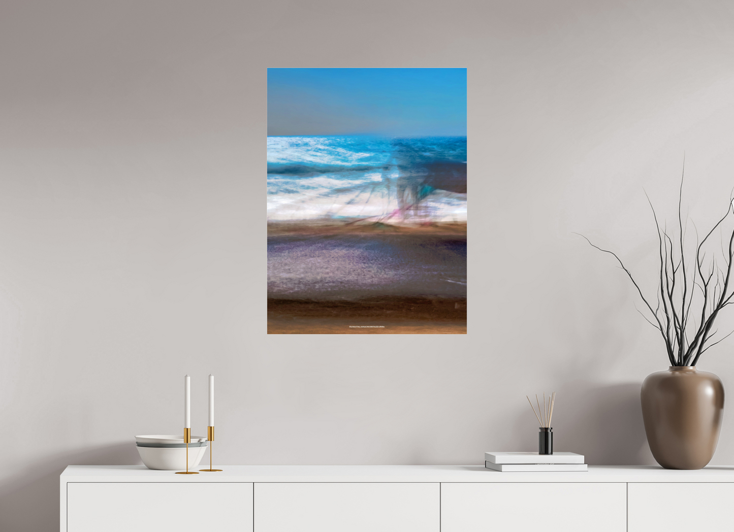 60 x 80 cm, Photo Print Under Acrylic Glass Planche a voile
