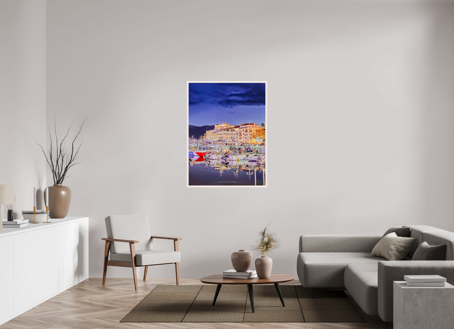 90 x 120 cm, Cadre galerie grand format Reflets
