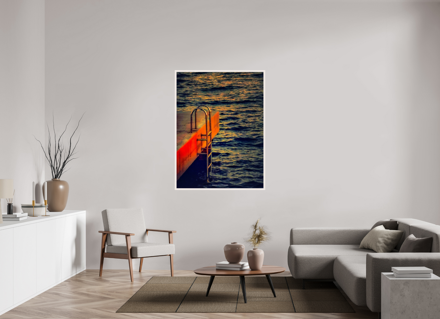 105 x 140 cm, Cadre galerie grand format L'Accès