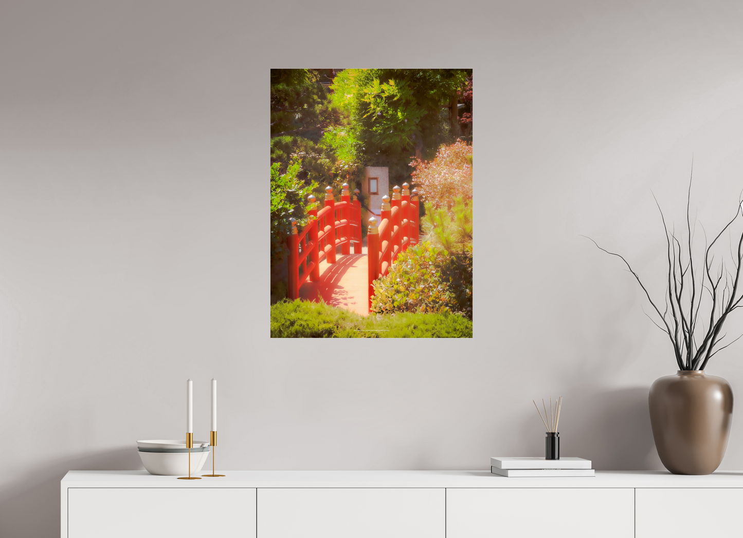 60 x 80 cm, Photo Print Under Acrylic Glass Instant zen