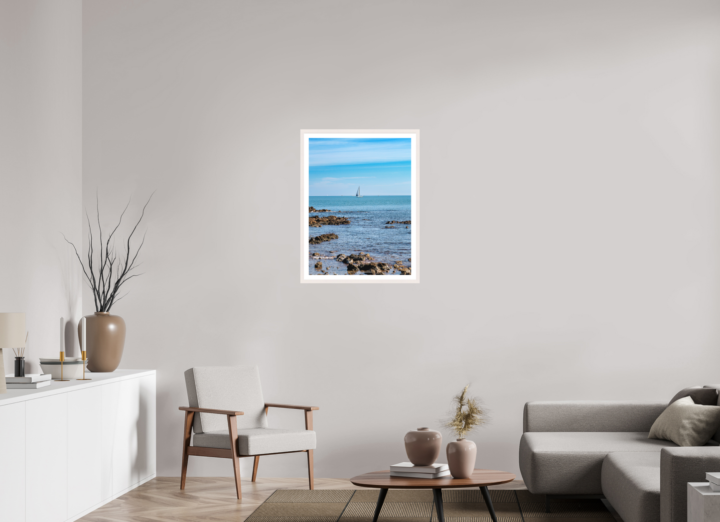 60 x 80 cm, Impression fine art Là où le vent décide