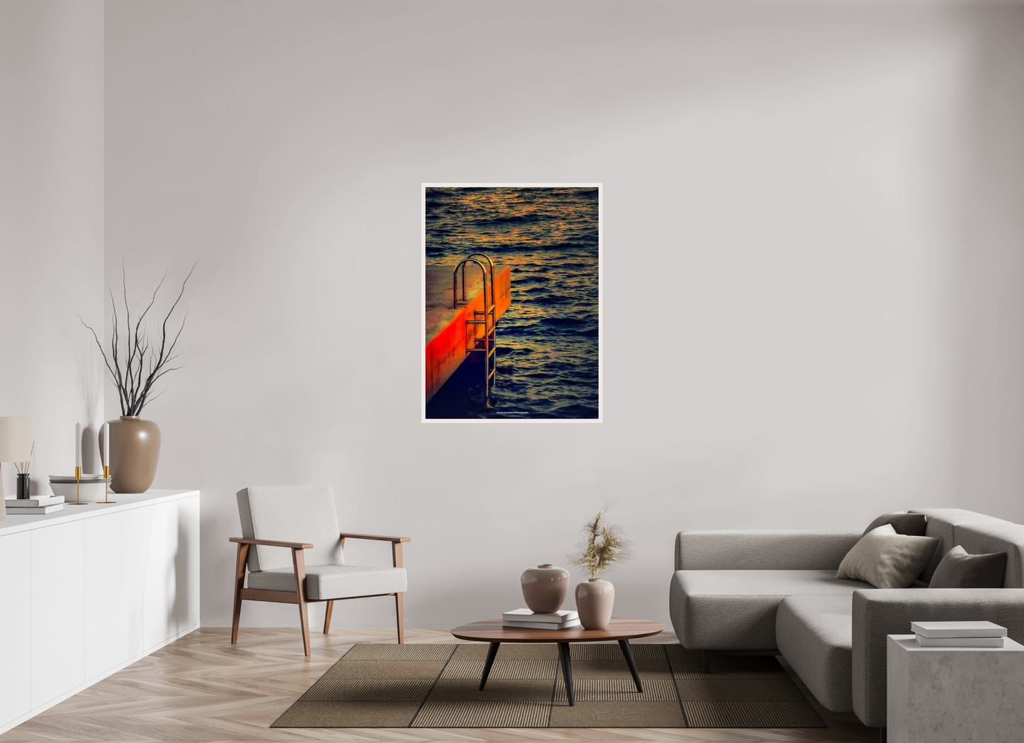 90 x 120 cm, Cadre galerie grand format L'Accès